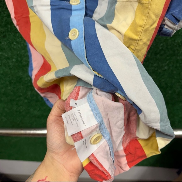 Reformation Colorful Striped Set - Picture 6 of 8